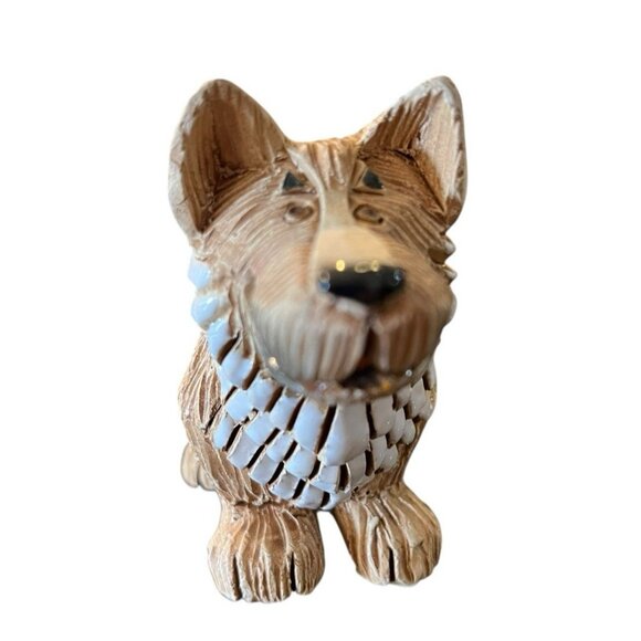 Vtg Artesania Rinconada Standing German Shepherd Male Dog Figurine Uruguay - Picture 2 of 7